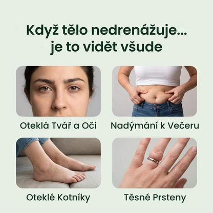 Kdyz telo nedrenazuje, je to videt vsude